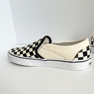 Vans Black and White Checkered Sneakers
